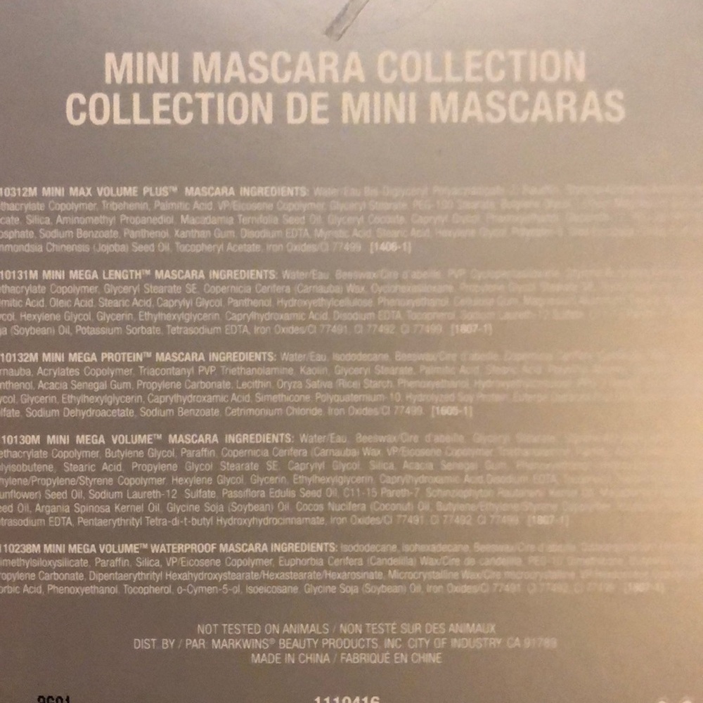 Mini Mascara Collection c - Picture 6 of 9